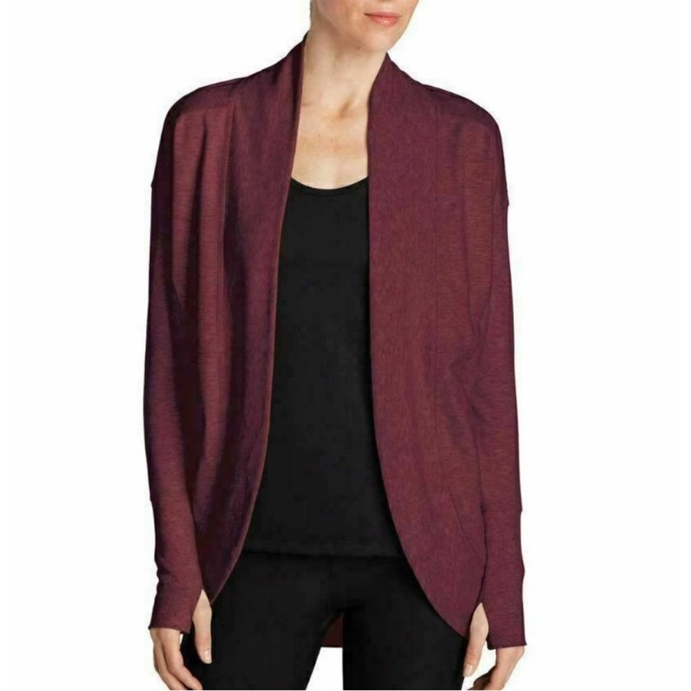 Eddie Bauer Camp Fleece Wrap Cardigan Sweater - Picture 1 of 9